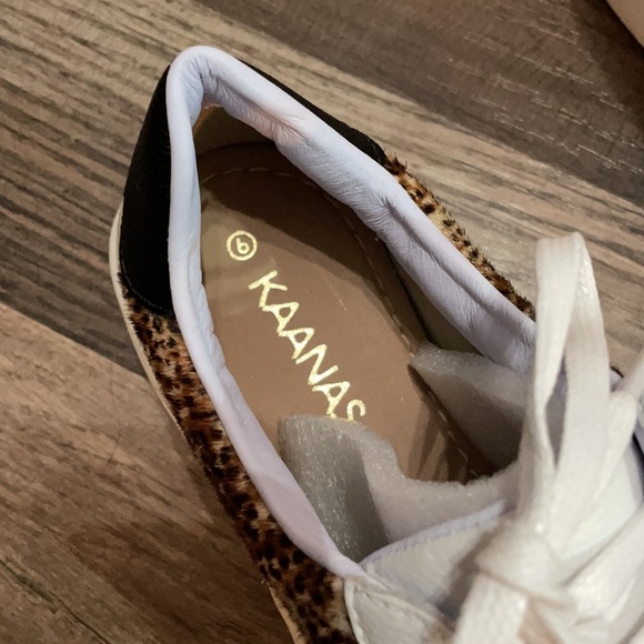 Kaanas Avila Leopard Sneakers Brand New in Box - Picture 9 of 12